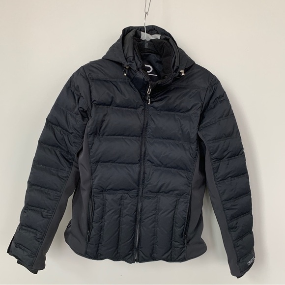 Obermeyer Black Goose Down Coat Size 10 - Picture 1 of 16